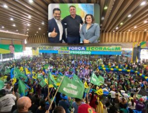 Eleições 2024: Convenção de Alberto Neto e Maria do Carmo lota ginásio do SESI Clube do Trabalhador; veja vídeos