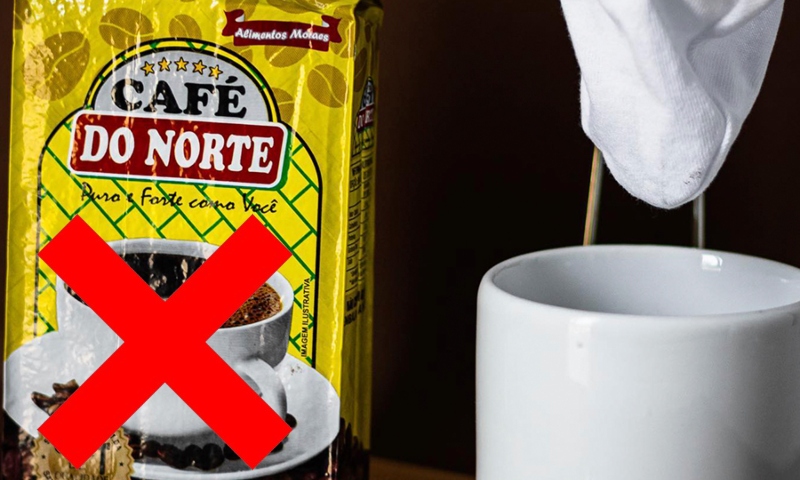 Venda proibida: Café do Norte aparece novamente em lista de cafés impróprios para consumo; veja