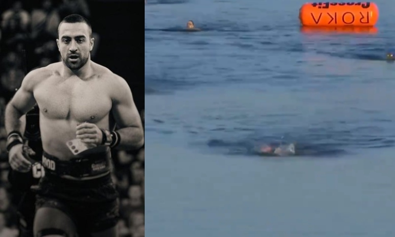 Atleta sérvio m0rre afog4do durante prova de natação; veja vídeo