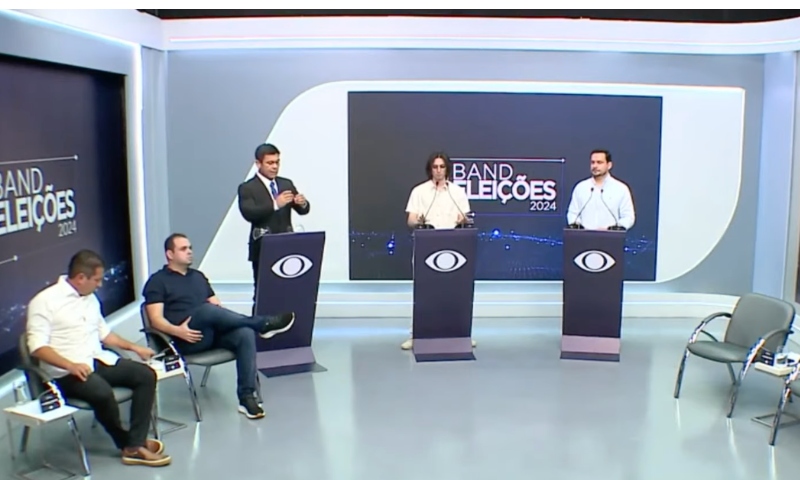 Dada a Largada: candidatos apresentam propostas no primeiro debate eleitoral de Manaus