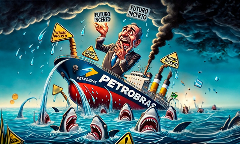 Petrobras em caos: prejuízo bilionário escancara gestão catastrófica