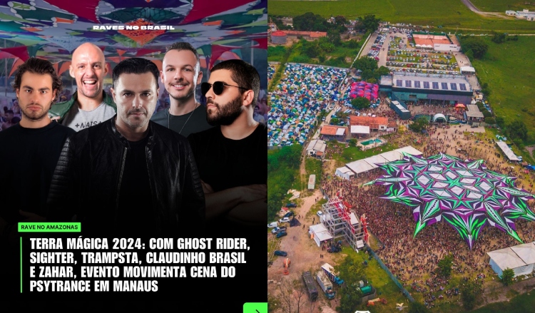 ‘Terra Mágica 2024’: A maior rave do ano em Manaus traz line-up estelar e estrutura inédita