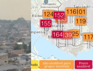 "O pesadelo está de volta": Manaus amanhece sufocada e coberta em fumaça tóxica; veja vídeo