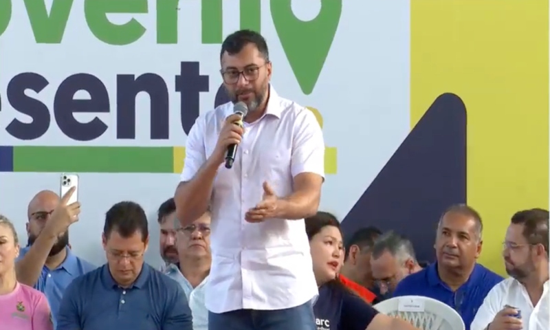 Governador Wilson Lima acompanha 10ª edição do “Governo Presente” no bairro Tarumã