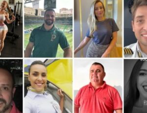 "O Brasil de Luto": veja quem eram as pessoas que m0rreram na queda do avião da Voepass