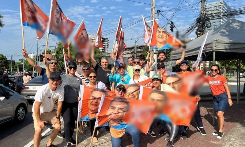 Campanha de David Almeida movimenta apoiadores em todas as zonas de Manaus