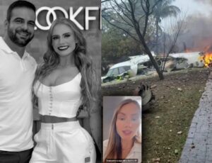 “Logo estaremos no nosso destino”, disse fisiculturista que embarcou com o marido no avião da Voepass