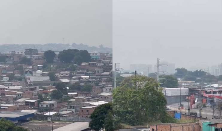 “Ar irrespirável”: fumaceiro volta a tomar conta de Manaus; veja vídeo