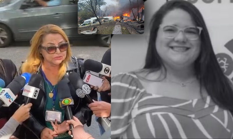 Mãe de médica que m0rreu no avião da Voepass desabafa: “Vi minha filha queim4r ao vivo na televisão”; veja vídeo