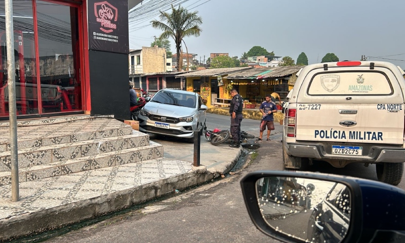 Urgente: tir0teio em frente à academia de Manaus causa pânico e deixa homem fer1do; veja