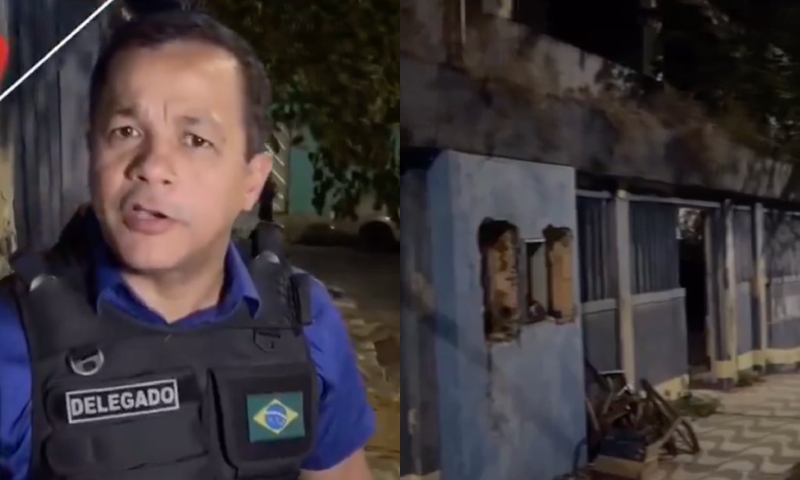 Delegado Pablo denuncia escola abandonada que virou esconderijo para usuários de dr0gas em Manaus; veja