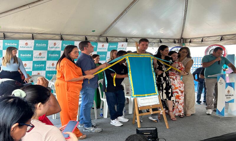 Prefeitura de Manaus entrega unidade de saúde e laboratório na zona Norte