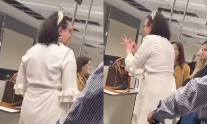 Dondoca surta ao ter voo cancelado por conta da fumaça das queimadas; veja vídeo