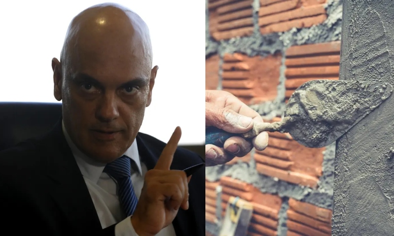 Moraes usou órgão do TSE para coletar informações sobre pedreiro de obra