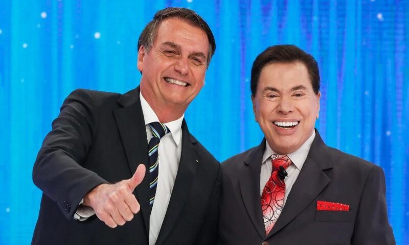 “Dor da irreparável perda”, diz Bolsonaro sobre morte de Silvio Santos