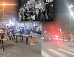 Tir0teio no meio da praça entre trafic4ntes termina em ch4cina; veja vídeo
