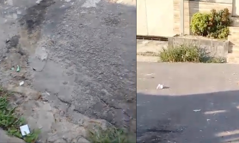 Mulher ciumenta mete a f4cada no pesc0ço do marido no bairro Monte das Oliveiras; veja vídeo