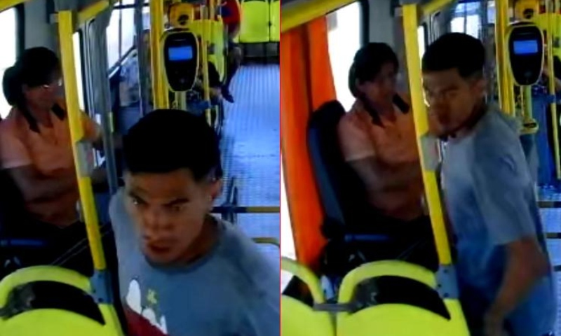 Perigo nas ruas: PC-AM procura assaltante que toca o terr0r nos ônibus em Manaus