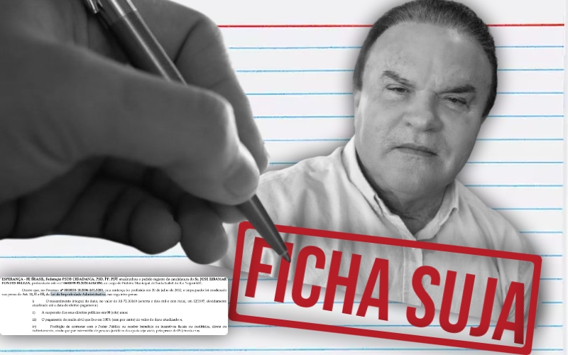 “Ficha suja”: MPE pede impugnação da candidatura do prefeito Beleza em Santa Isabel do Rio Negro