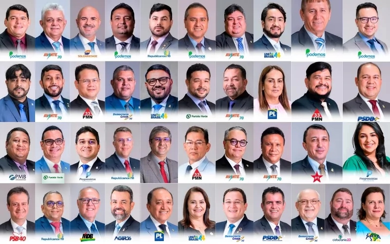 Ranking: saiba quem são os vereadores de Manaus que mais produziram leis entre 2021 até 2024