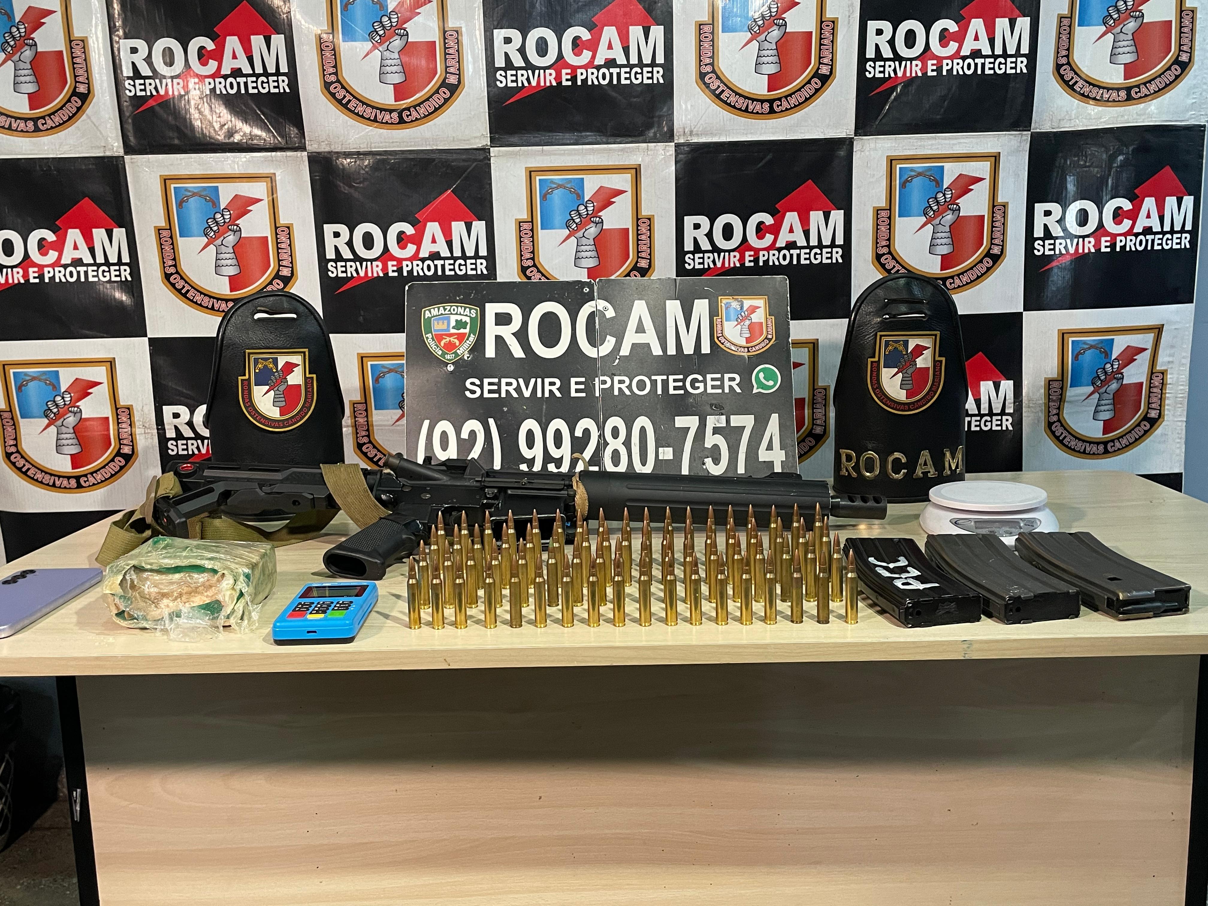 Membros de facção crimin0sa são presos com arsen4l após guerra por território em Manaus