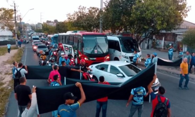 Sindicato dos Transportes planeja greve a partir de segunda-feira (26) nas Rotas para o Distrito Industrial em Manaus