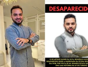 Mistério: biomédico esteticista desaparece após briga em casa noturna de Manaus e família entra em desespero