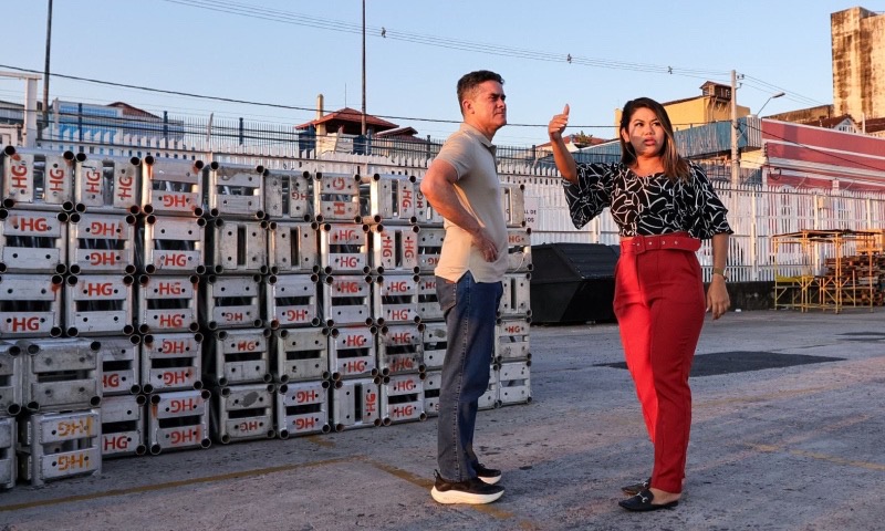 Prefeito David Almeida anuncia início da montagem dos palcos do ‘Sou Manaus Passo a Paço’