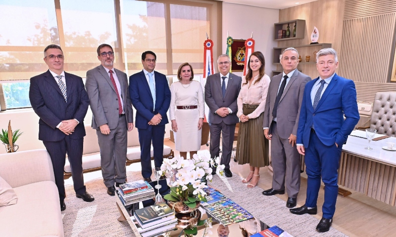 Comitiva da Atricon inicia avaliação de desempenho no TCE-AM