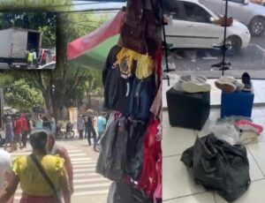"Rapa" no Centro de Manaus deixa lojistas e ambulantes desesperados: "Tão levando tudo! Tá certo isso?"; veja vídeo