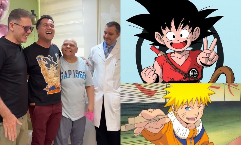 Emocionante: Úrsula Bezerra, a voz de Goku e Naruto, vence a luta contra o câncer de mama e celebra com cantor de Dragon Ball GT; veja vídeo
