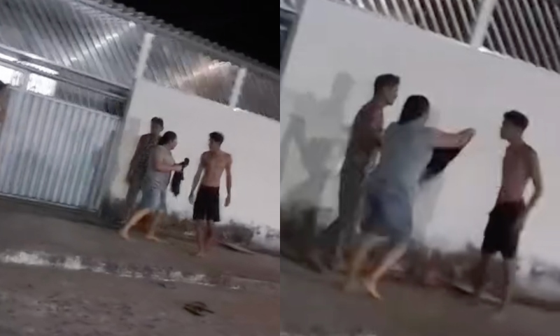 No1ado que b4teu na mãe idosa recebe carinho de f4cção: “pra tu aprender a ser homem!”; veja vídeos