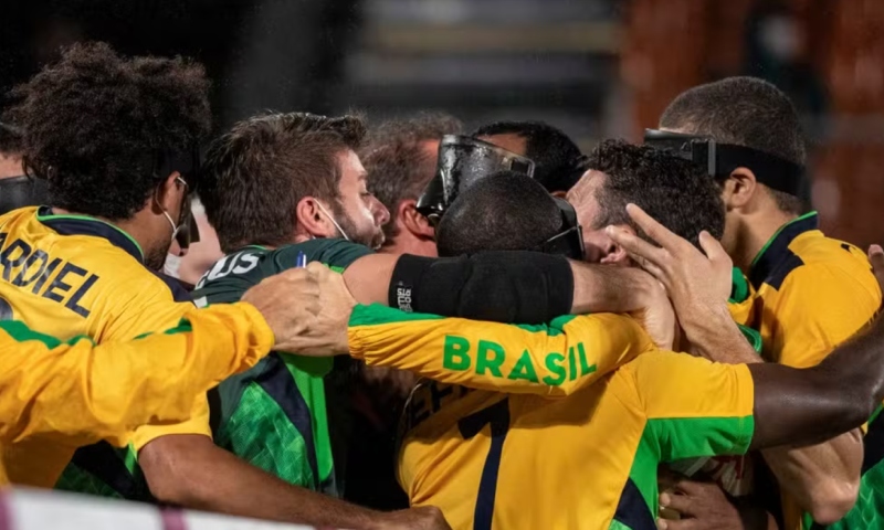 Invicto em Paralimpíadas, Brasil busca o hexa no futebol de cegos