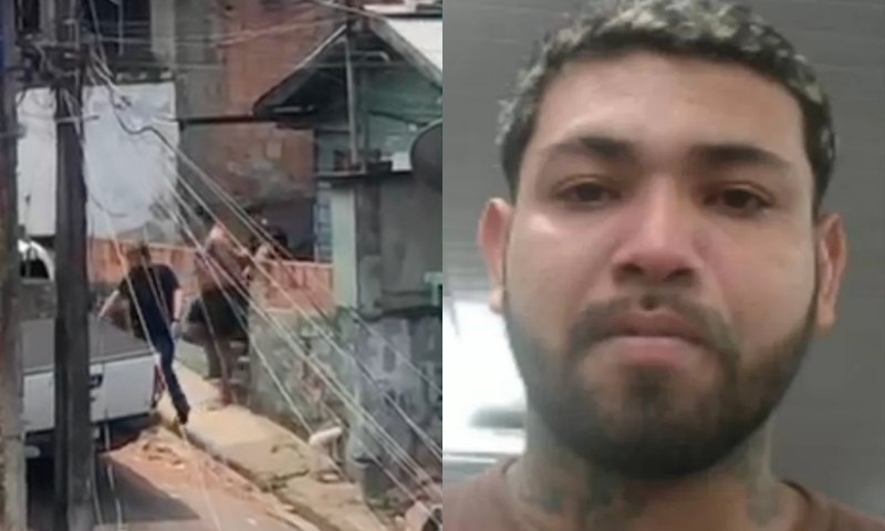 Exclusivo: veja momento que suspeito de ass4ssinar biomédico é preso em Manaus