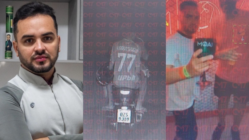 Exclusivo: suspeito de mat4r biomédico foi visto sem camisa em moto e com outro homem na garupa após o cr1me