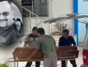 Velório de motorista que foi esp4ncado até a m0rte por motoqueiros é marcado por dor e revolta em Manaus; veja vídeo
