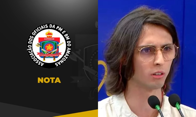 Associação da PM-AM relembra que Amom deu “carteirada” em policiais e repudia declaração do candidato