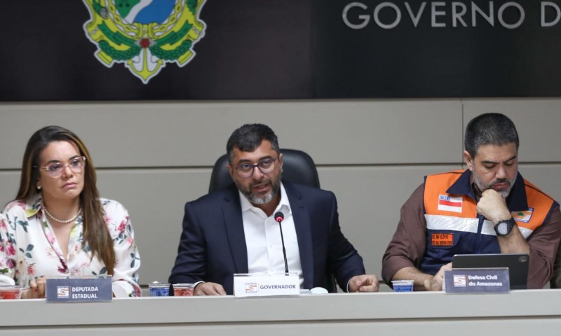 Governador Wilson Lima decreta situação de emergência para 62 municípios do Amazonas