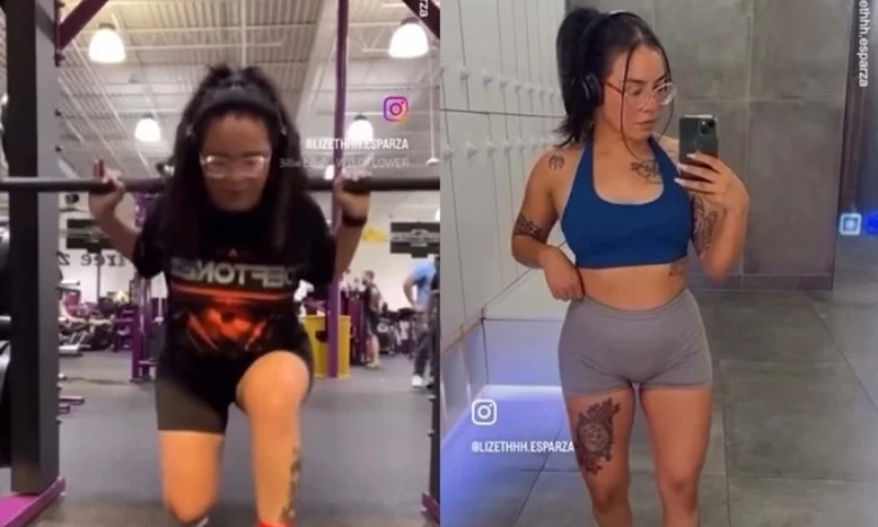 O último treino: linda jovem m0rre durante exercício de agachamento na academia