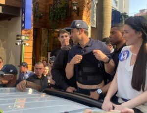 Urgente: Pablo Marçal põe colete à prova de balas após homem armado tentar se aproximar da carreata