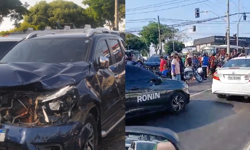 Urgente: candidato a vereador mat4 motoqueiro em grave ac1dente no Coroado; veja vídeo