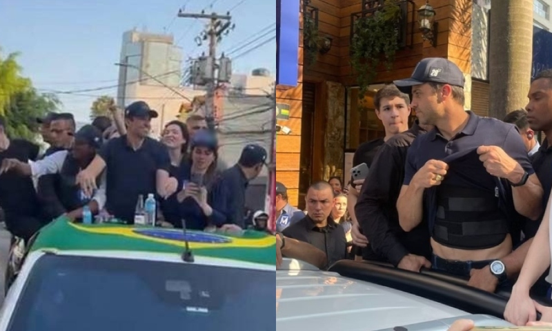 Pablo Marçal sofre tentativa de assassinat0 durante agenda de campanha em SP