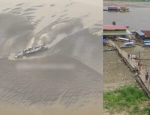 Seca já começa a prejudicar a economia do Amazonas; veja vídeo