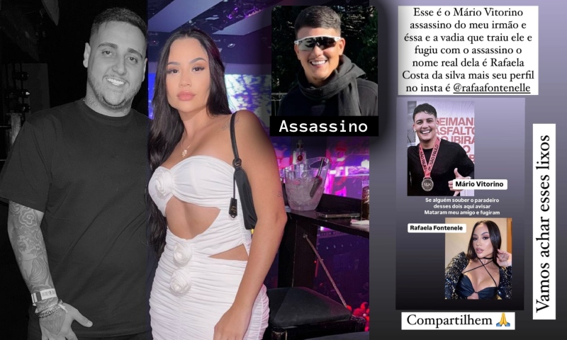 Homem m4ta melhor amigo e esposa da vítima abandona o filho para fugir com o ass4ssino; veja vídeo