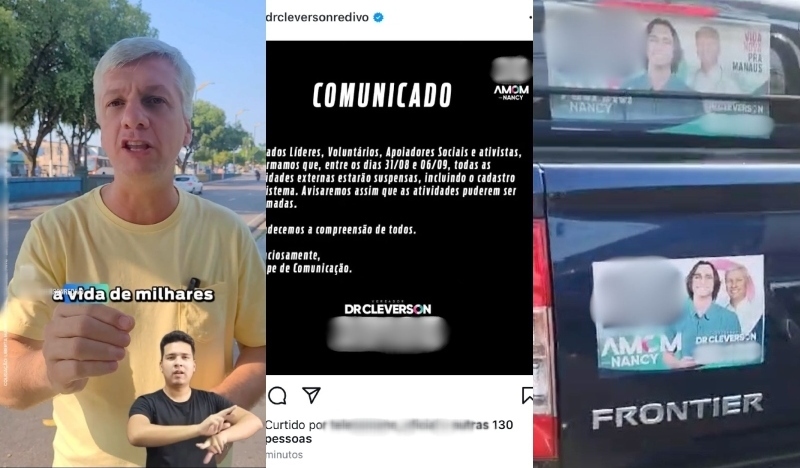 “Sem peso na consciência”: candidato de Amom Mandel segue campanha para vereador tranquilamente após m4tar motoqueiro em Manaus