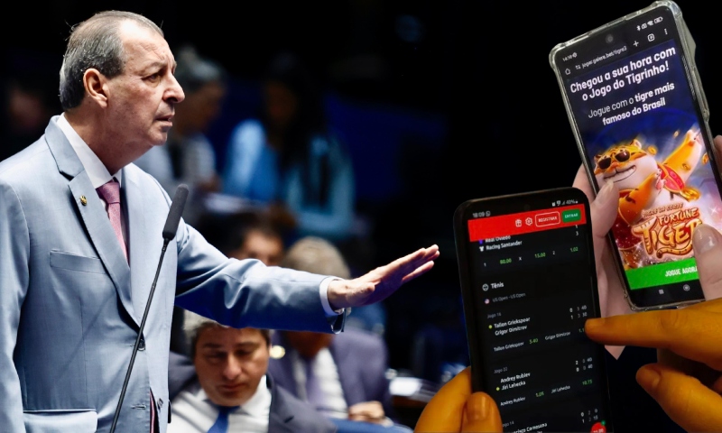 Senador Omar Aziz pede suspensão das “Bets” e “jogos do Tigrinho” até regulamentação do setor