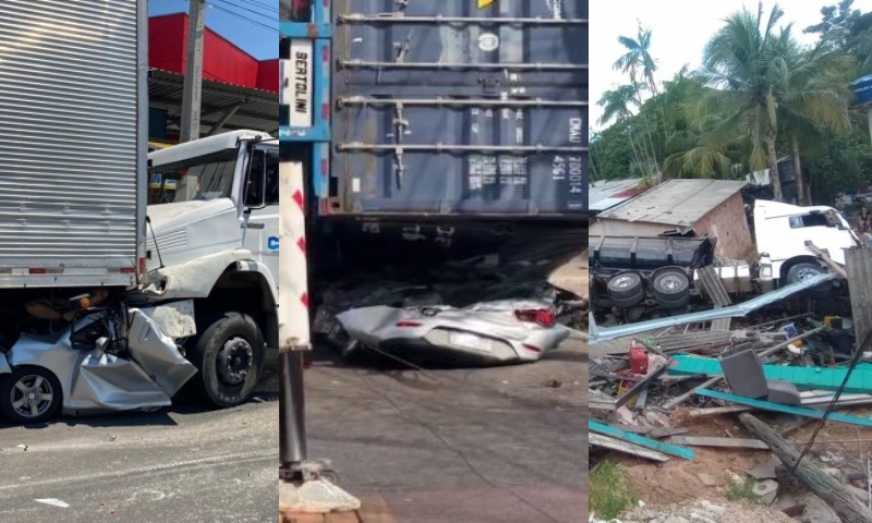 Acidentes envolvendo veículos pesados expõem falta de fiscalização do DETRAN-AM, IMMU e ANTT