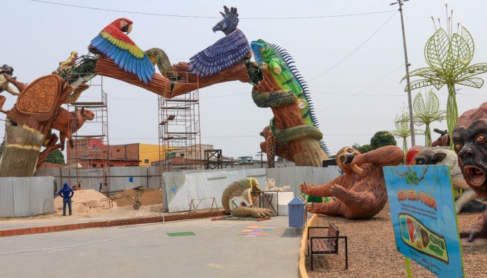 Obras na 2ª etapa do Gigantes da Flores avançam, com previsão de inauguração entre setembro e outubro