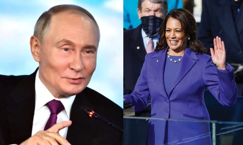 Vladimir Putin revela apoio a Kamala Harris na corrida presidencial dos EUA