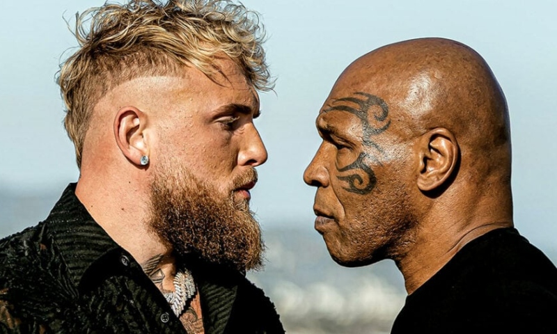 Jake Paul confirma luta com Mike Tyson e descarta ‘plano B’ : ‘Não há um reserva’